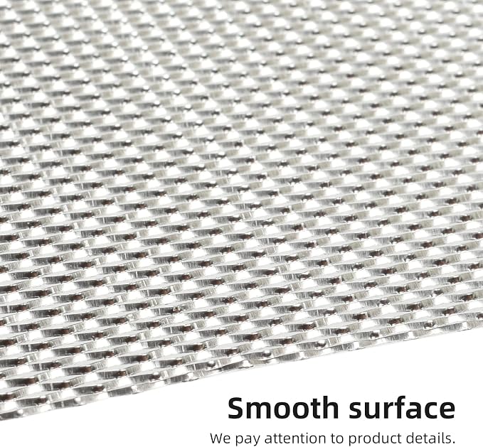 AggAuto 47x16 inches Car Pickup Truck Grill Mesh Spoiler Bumper Vent Aluminum - Image 4