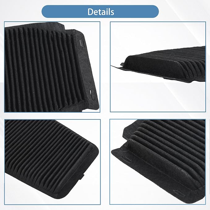 Compatible For 2Pcs HV Battery Cooling Air Intake Filter Screen 2016 2017 2018 - Image 6