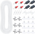 Pawfly 100 Feet Fish Tank Airline Tubing, Aquarium Tubing, Aquarium Air Pump by Pawfly