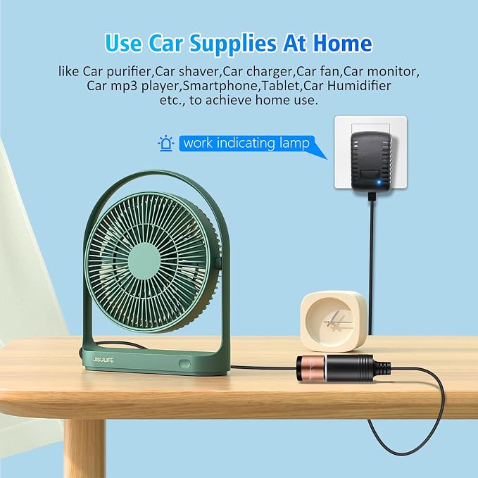 110v to 12v converter, Car Cigarette Lighter Adapter - Image 7