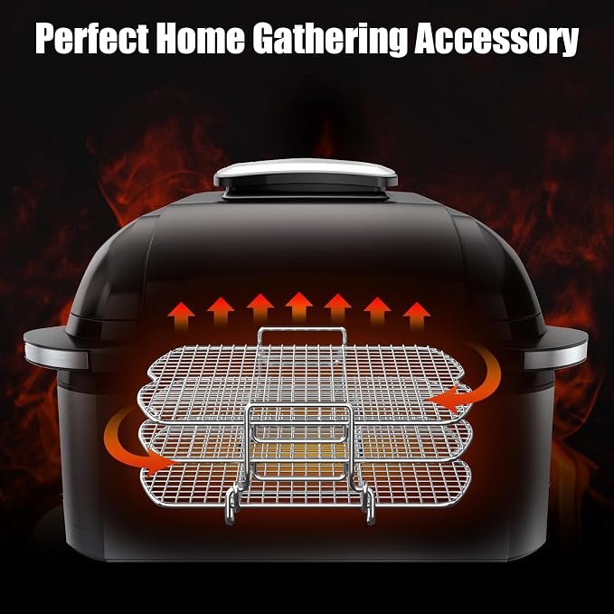 KEESHA Dehydrator Rack for Ninja Foodi AG300 Grill, 3 Stackable Layers - Image 3