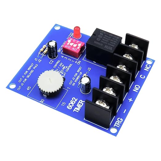 6062 Multi-Function Timer, 12/24VDC Selectable, 1 Sec to 60 Min Adjustable - Image 7