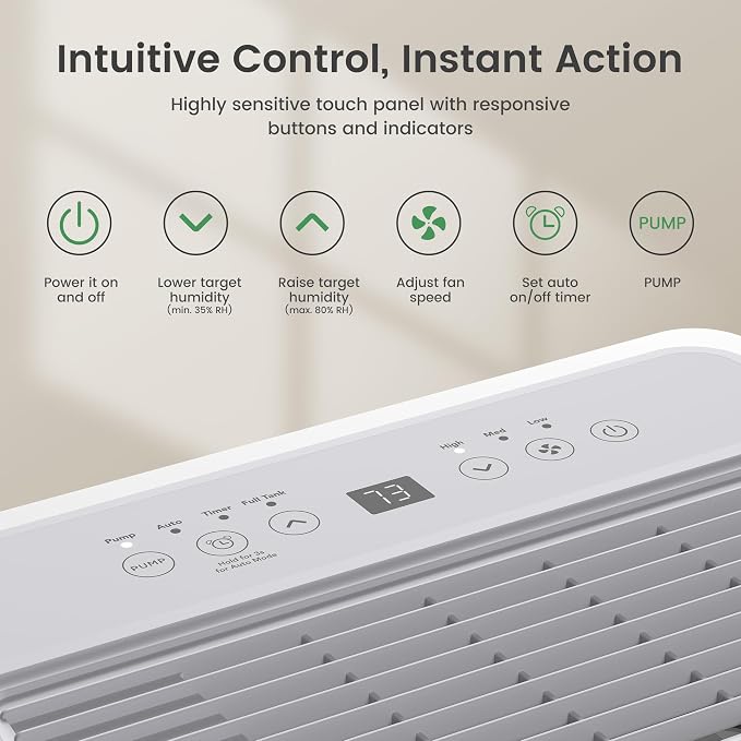 Waykar 150 Pint 2025 Energy Star Dehumidifier - Image 10