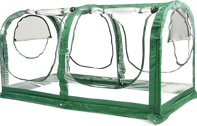 Porayhut Portable Greenhouse Tent, Easy Set-Up Gardening Flower House & Plant by porayhut