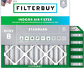 Filterbuy 12x12x2 Air Filter MERV 8 Essential Dust & Allergy Defense, by Filterbuy