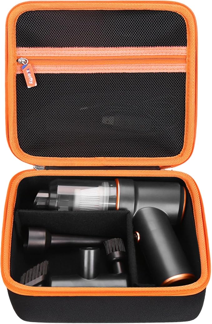 Hard Travel Case for KMM Handheld Car Vacuum Cleaner, Portable Auto Vacuum by Unknown