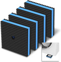 4 Pack 2" X 2" X 7/8" Anti Vibration Pads, Heavy Duty EVA Pads, Washer and Dryer by Memrita