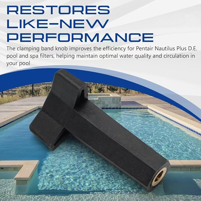 076033 Clamping Band Knob for Pentair Sta-Rite Pool and Spa, Pool Filter Knob - Image 4