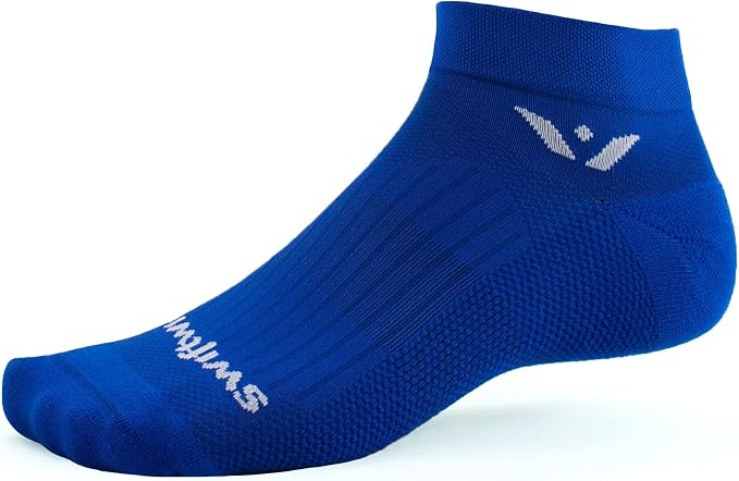 Swiftwick ASPIRE ONE Running & Cycling Socks, Breathable, Compression Fit by Swiftwick