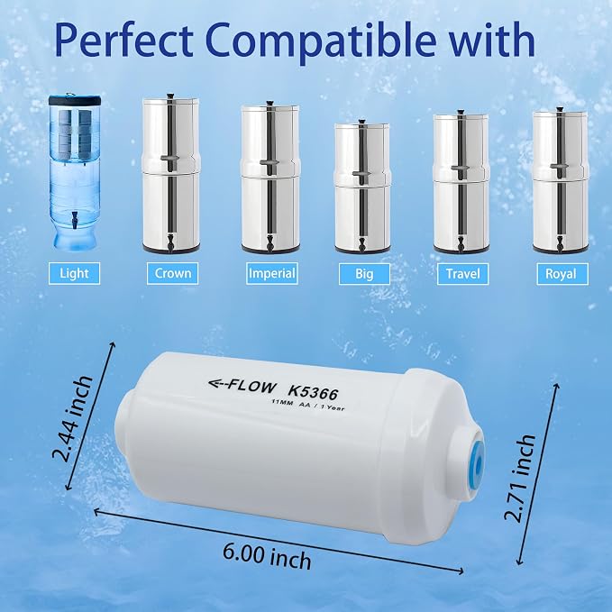 Fluoride Filter, Replacement for Berkey® PF-2® Fluoride and Arsenic Reduction - Image 3