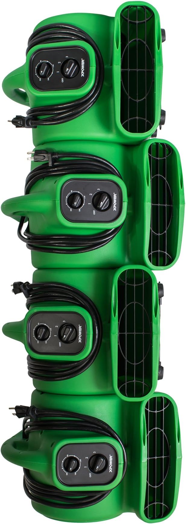 XPOWER P-230AT Mini Mighty 1/4 HP 925 CFM Centrifugal Air Mover, Carpet Dryer - Image 7