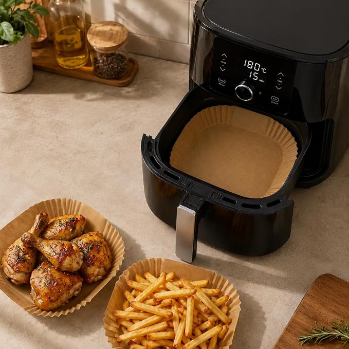 450 PCS Air Fryer Liners Disposable, Parchment Paper - Image 6