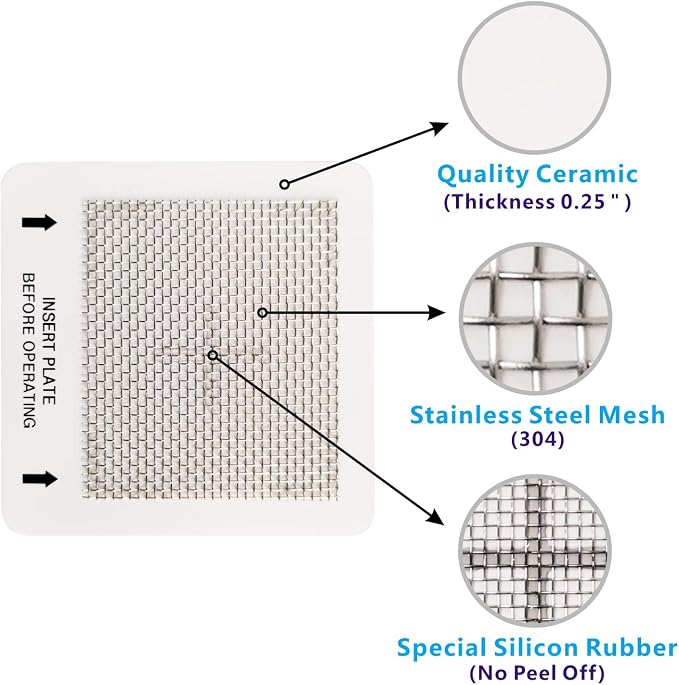 Universal Ceramic Ozone Plates for Generic Ozone Generators Washable - Image 3