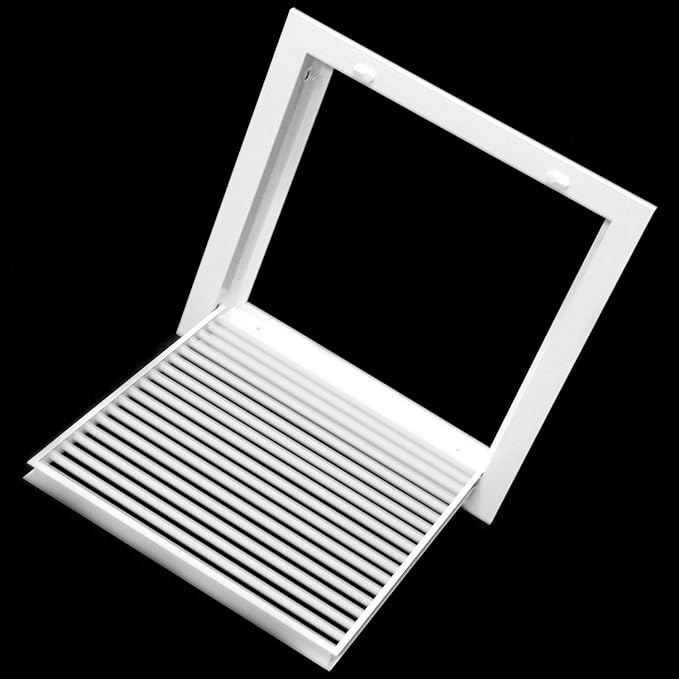 10" X 20" Aluminum Return Filter Grille - Image 2