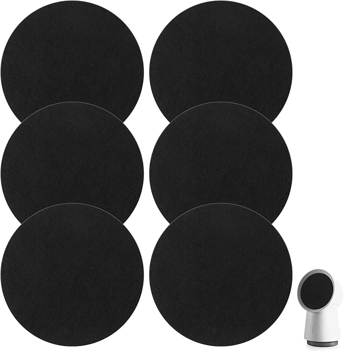 Capoda 6 Pack Carbon Replacement Filters Set by Capoda