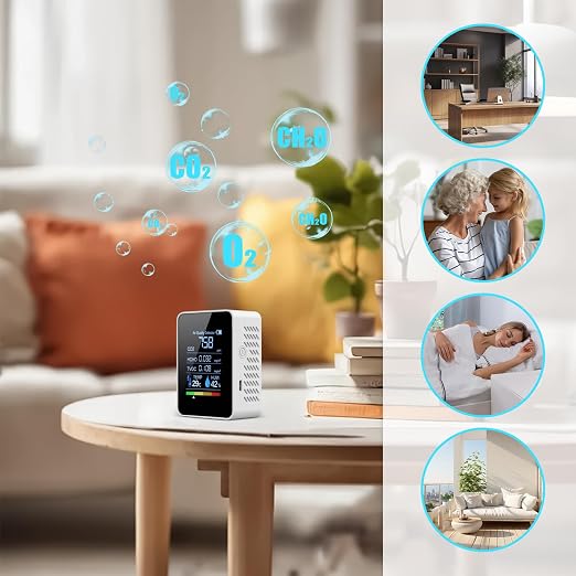 Environmental Sensor – Compact Air Purity Detector, Accurate Real-Time Display - Image 3