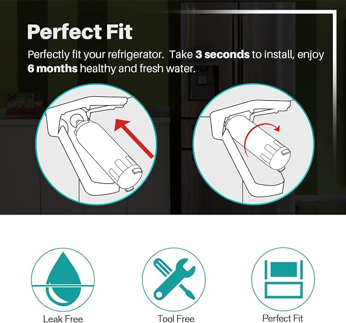ICEPURE PLUS 46-9490 NSF/ANSI 53 NSF/ANSI 42 Certified Compatible - Image 6