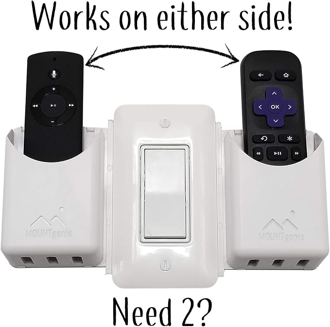 The No-Screwups Remote Control Holder by Mount Genie: Wall Mount - Image 5