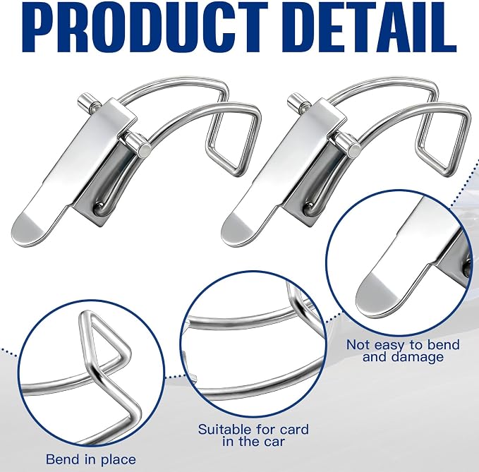 4 Pack Air Cleaner Clip Air Filter Clips End Cap Metal Clip Latch Clamp - Image 3