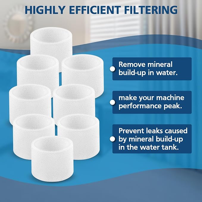 16-Pack Top Fill Humidifier Replacement Filters - Image 3