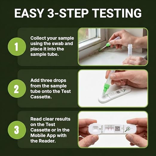 Mold Analyzer, Easy Professional Mold Detection Kit, 1 Pack | Easy At-Home Mold - Image 4