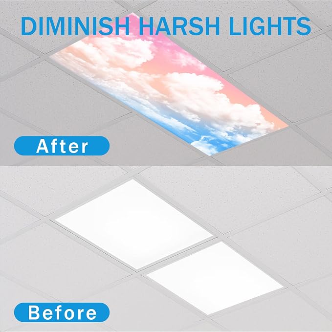 8 Pcs Fluorescent Light Covers - Image 4