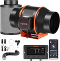 VEVOR Inline Duct Fan Kit Carbon Filter, 402 CFM 6 inch EC Motor Exhaust by VEVOR