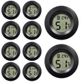 10 Pack Mini Hygrometer Thermometer by LemonBest