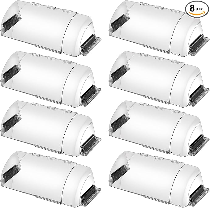 8 Pack Magnetic Air Vent Deflector, Adjustable Length by Beautifyyourlife