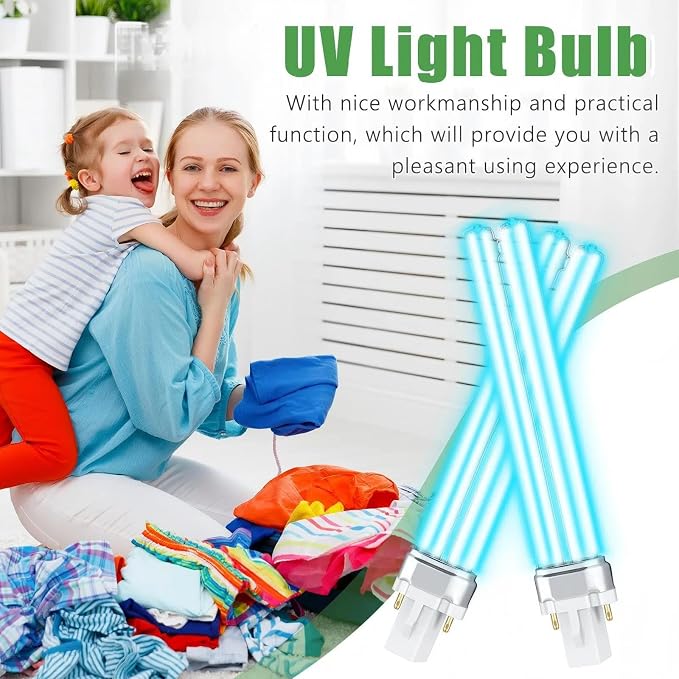 UV UV-C Light Bulbs 9W G23 Base Replacement Bulb - Image 7