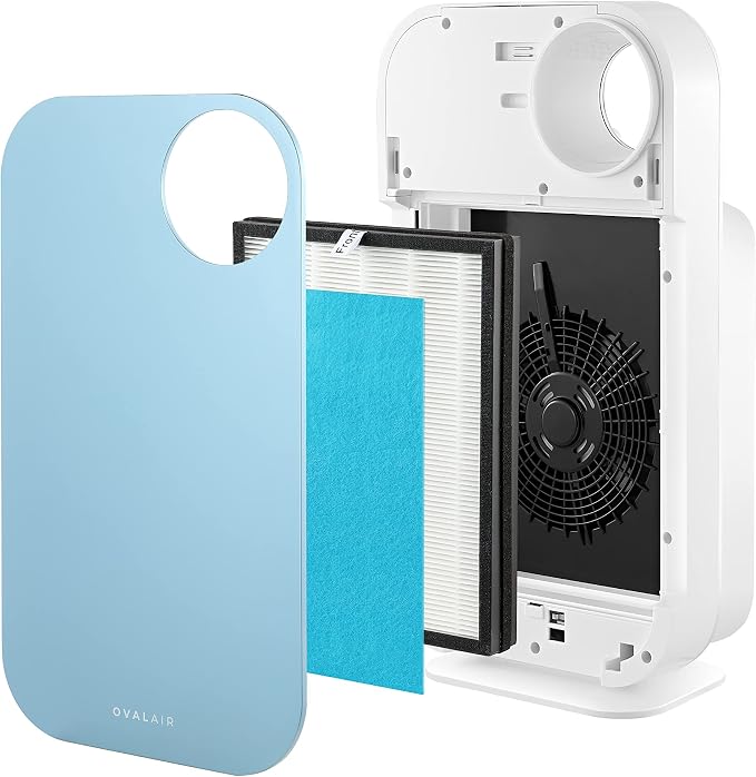 OVAL AIR AIR1000F-COVER Custom Air Purifier Face Cover, 24.4" x 13.7" x 1.38" - Image 6