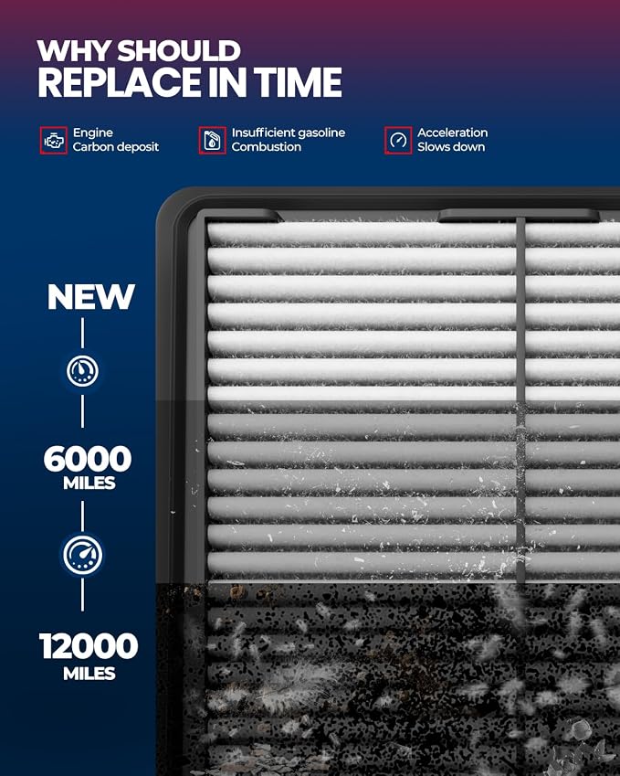 KAX Engine Air Filter, CA10343 Replacement - Image 6