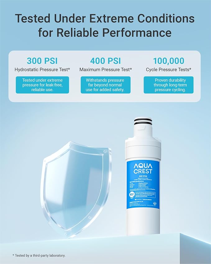 AQUA CREST LT1000PC ADQ747935 Refrigerator Water Filter and Air Filter - Image 7