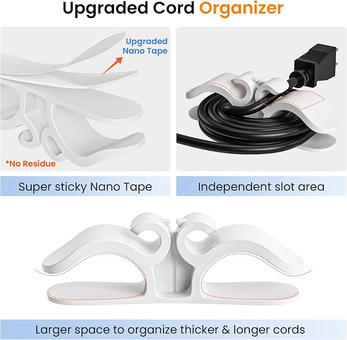 Cord Organizer for Appliances, Appliance Cord Wrap, Coffee Makers, Air Fryers – - Image 3