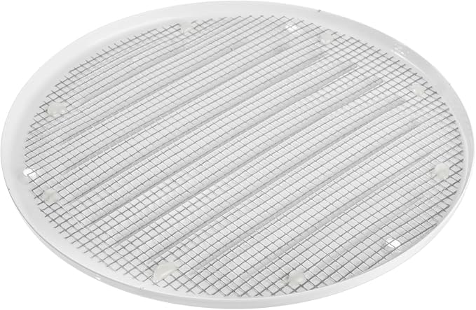 White Metal 5'' Inch Round Ventilation Grille - Image 5