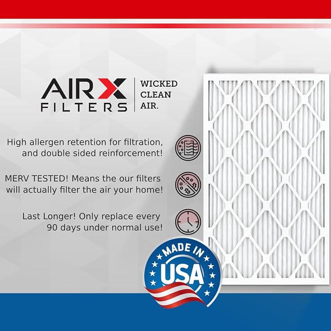 AIRx Filters WICKED CLEAN AIR 20x24x2 MERV 13 Electrostatic Pleated Air - Image 3