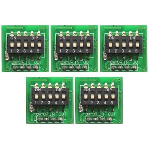 5PCS Timer Switch Controller Board 10S-24H Adjustable Delay Relay Module - Image 2