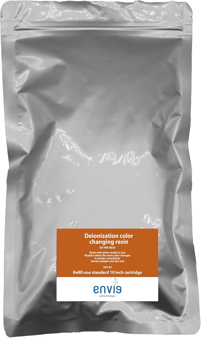Envig Mixed Bed Deionization Color-Changing DI Resin Filter Cartridge Refill - by Envig