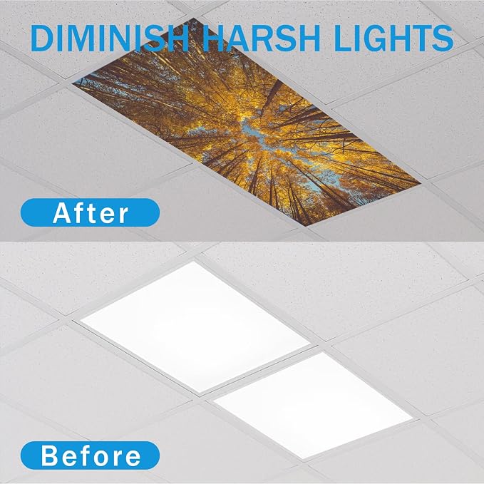 8 Pcs Fluorescent Light Covers - Image 5