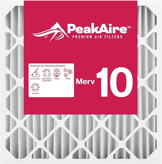 Merv 10 Standard 24" x 24" x 4" Air Filter by PeakaireFIlters