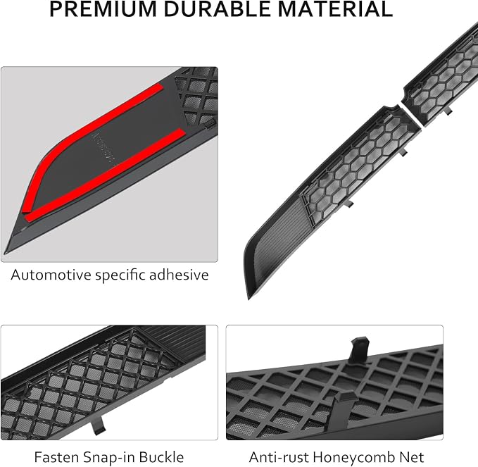TOPABYTE Grill Mesh Insert for Tesla Model Y Juniper 2025 2026 | Car Lower - Image 7