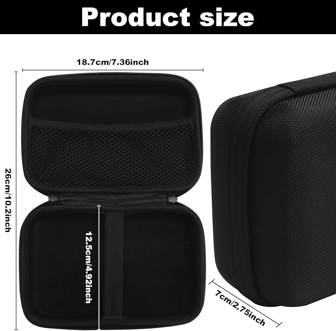 Engorgio Case Compatible for WOLFBOX MF100 /MF50 Electric Air Duster – Travel - Image 2