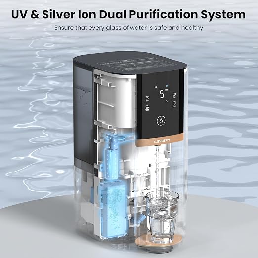 Countertop Reverse Osmosis Water Filter System, 5-Stage RO Filtration - Image 4