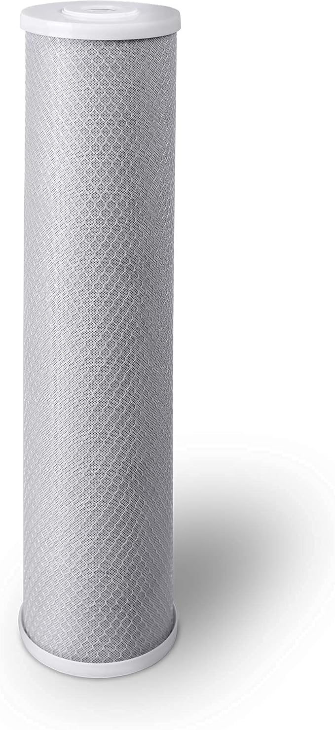 High Capacity Coconut Shell Carbon Block Water Filter 5 Micron Cartridge 4.5" x - Image 2