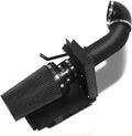 4 inch Cold Air Intake Black Tube + Heat Shield by MOOSUN