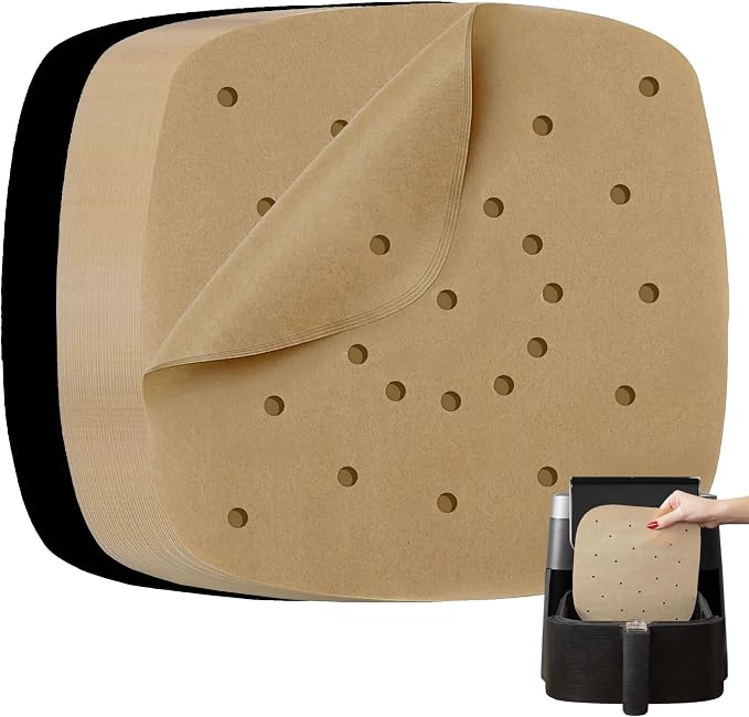 Air Fryer Small Parchment Paper Sheets Compatible by INFRAOVENS