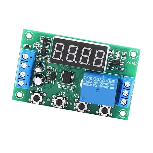 Dioche Modules LED Display Adjustable Timer Relay Module - Image 3