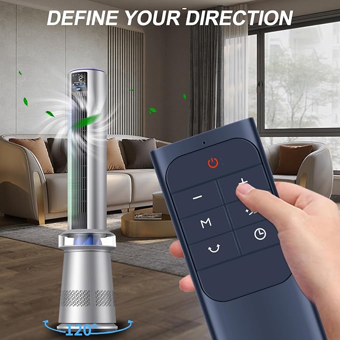 Tower Fan Remote Control Replacement, Compatible - Image 4