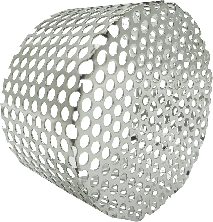 PVC Termination Vent Mesh Cap, 3.45in to 4.13in Rustproof Stainless Steel Mesh by Aezdoa