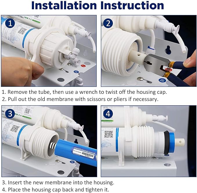 Membrane Solutions 150 GPD RO Membrane, Reverse Osmosis Membrane, RO Membrane - Image 7